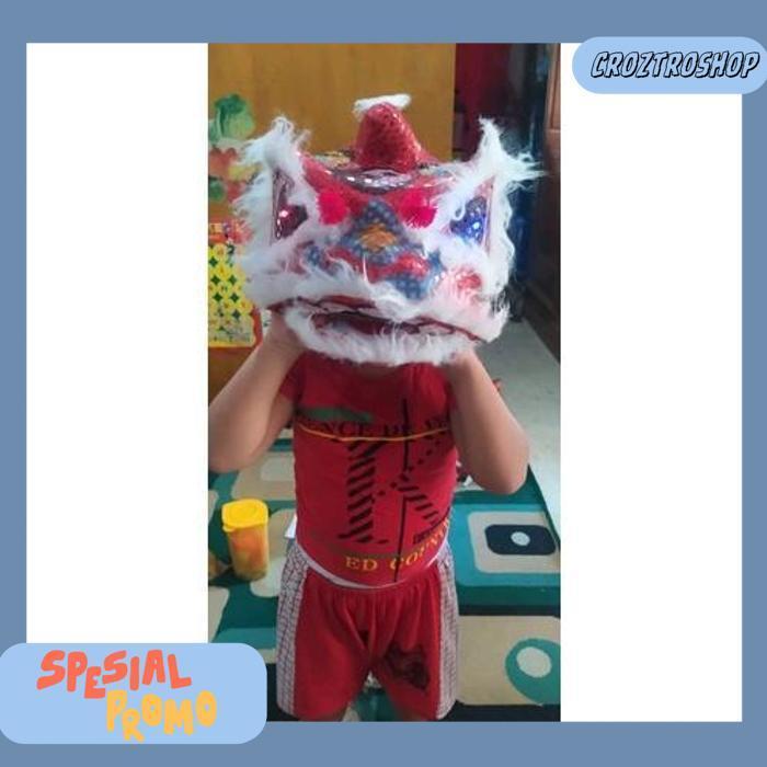 Barongsai Anak Laki Laki Anak2 Bisa Kedip Nyala 1 Set Murah Besar Asli Gede Dewasa Mainan Barongsay 