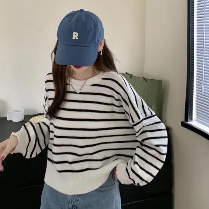 DS259 >> SHABIRA KNITE SWEATER Kancing Panjang