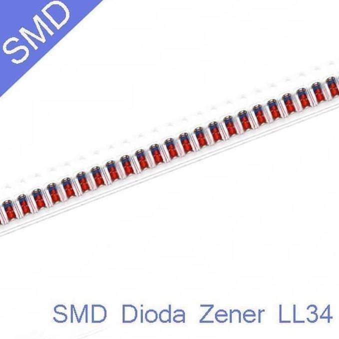 10pcs Dioda Zener 5v1 5,1v Diode 0,5w 5.1v 5,1 v 1/2W 1/2 0.5 0,5 w SMD 5.1V original