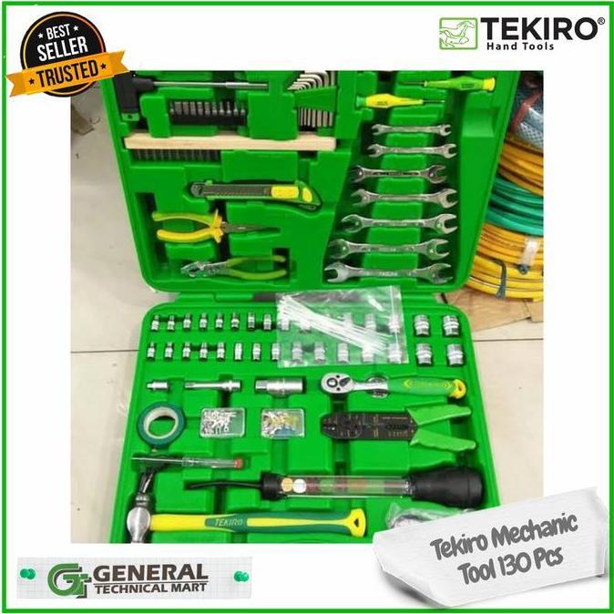 Tekiro Mechanic Tool 130 Pcs / Tekiro Tool Set / Tool Kit