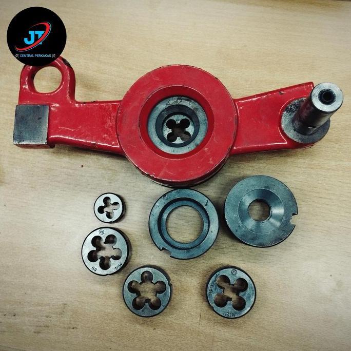 Kepala Mesin Senai Baut Set | Threading Head Die Smal
