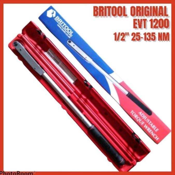 Termurah  BRITOOL EVT 1200 1200A EVT1200 A Orinal Kunci Moment Torsi EVT1200A
