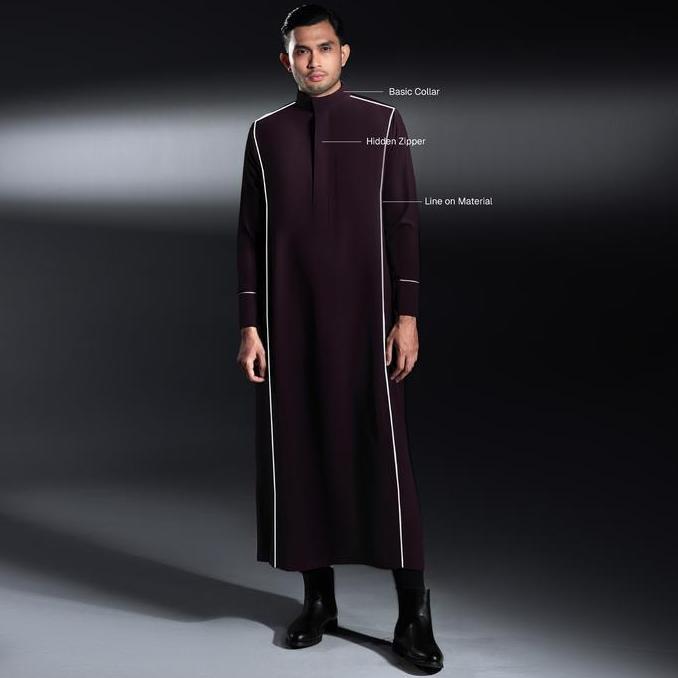 [THOBE SMITH LINE] Thobe Studios Thoub x Bysofni (Jubah / Gamis Pria Premium Slimfit) - UV Protectio