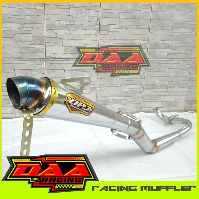 Knalpot racing matic DPJ BLUE BEAT mio sporty scoopy vario soul gt fino xride genio spacy racing  Cr