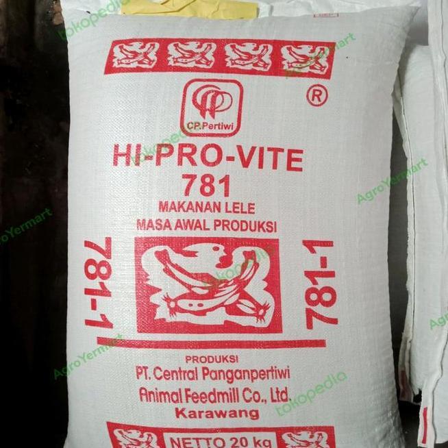 Pakan Ikan Lele Nila Pelet Hi Provite 781 1 1 Karung Full