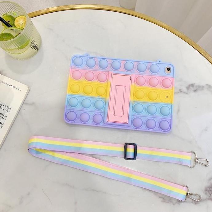 Silikon Case Pop it Samsung Galaxy Tab A7 Lite T225 Tab A6 7inch 2016 T280 T285 Tab 3V T116 Tab 3 Li