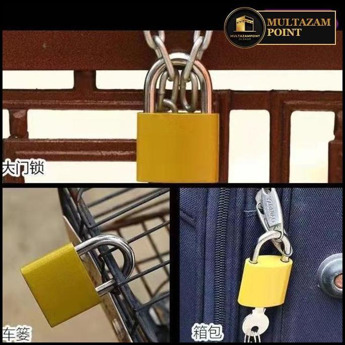 Gembok Exito High Quality 20 mm Gembok Koper Perlengkapan Haji Umroh