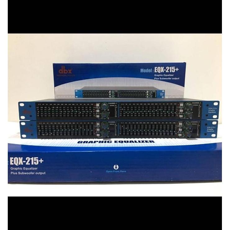 Singover- Equalizer Dbx Eqx215+ Eqx 215+ Plus Subwoofer