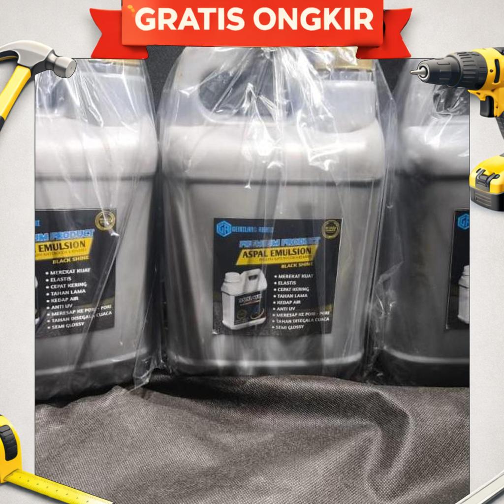 Aspal Cair 5Kg Hitam Aspal Serbaguna Waterproofing
