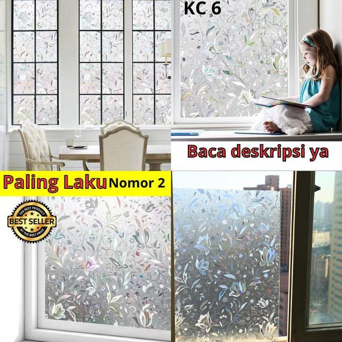 Allbit- Sunblast Sunblas Sanblast Sanblas Stiker Sticker Kaca Premium Lebar 60Cm X 5Meter Motif 3D H