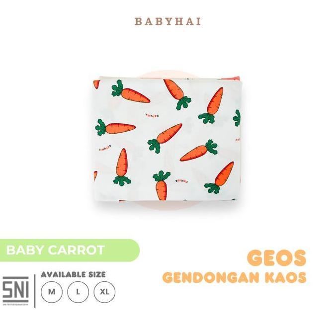 Baby Hai Geos - Gendongan Kaos 2 Lapis Anti Ribet