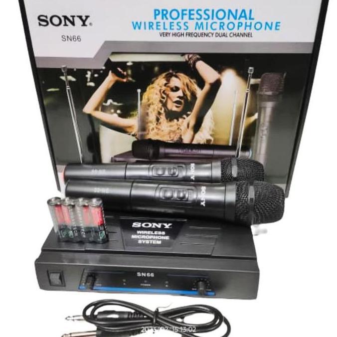 Singover- Mic Sony Sn-66 Microphone Wireless Sony Sn-66