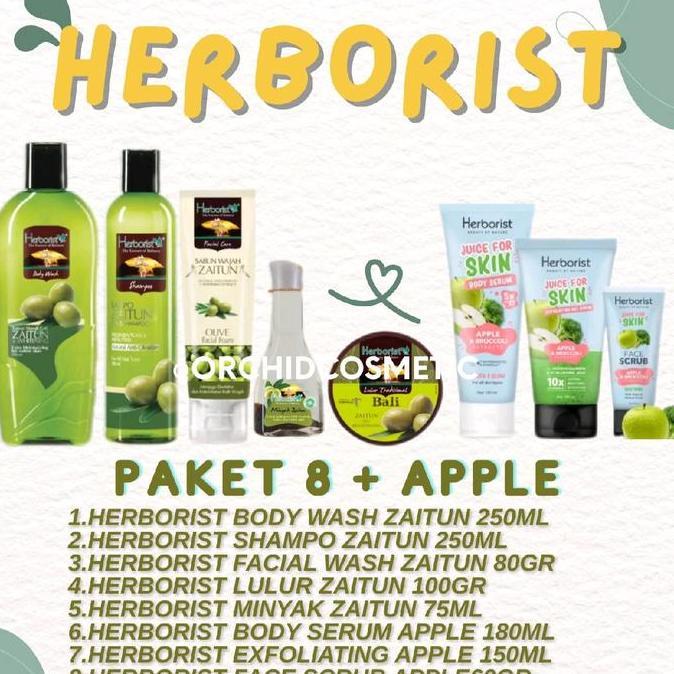 Yupp- Herborist Paket Zaitun Lengkap / Herborist Paket Hadiah Seserahan Wedding Lengkap /Paket Herbo