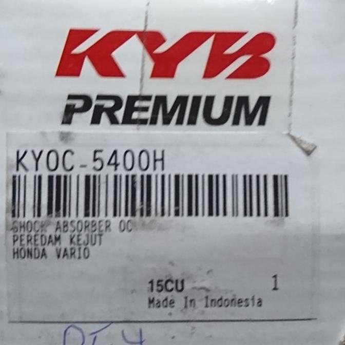 Shockbreaker KAYABA Shock Belakang Motor Vario 125 150 Beat Fi ORI KYB