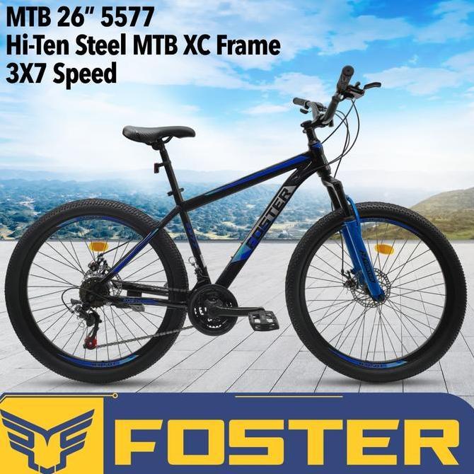 Terlaris Sepeda Gunung Mtb Dewasa 26 Inch Foster