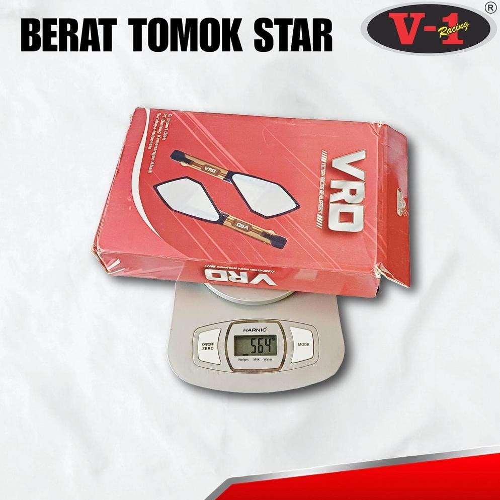 NEW VRD SPION TOMOK STAR V2 WARNA SILVER UNIVERSAL SEMUA MOTOR
