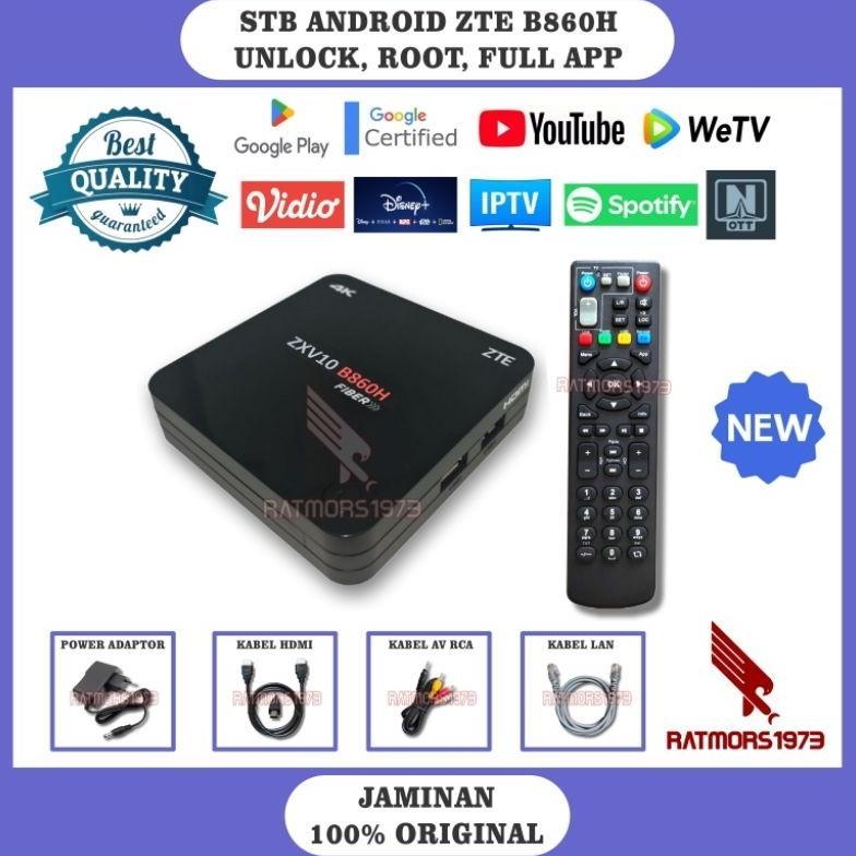 Cuci Gudang Stb Android Smart Tv Box B86Oh 4K Hybrid Unlock Root