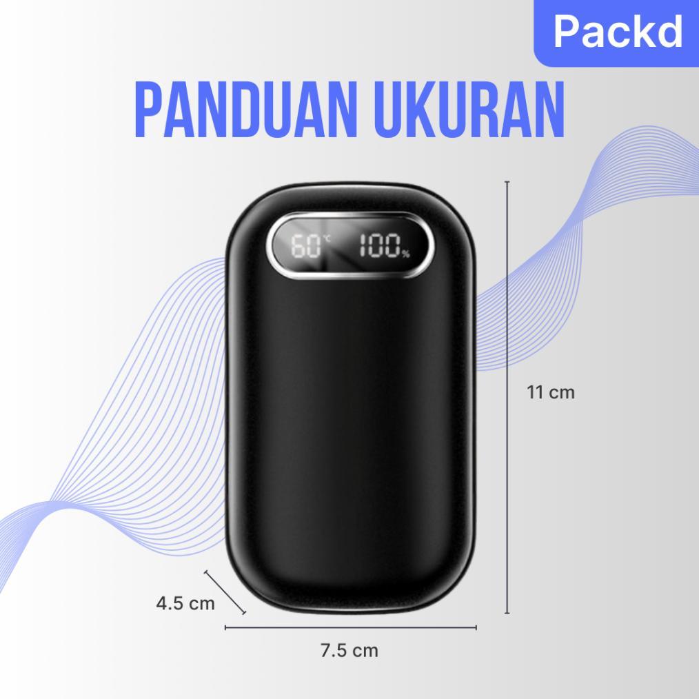 BEST SALE Penghangat Tangan Travel Elektrik / Rechargable Portable Hand Warmer / Handwarmer portable