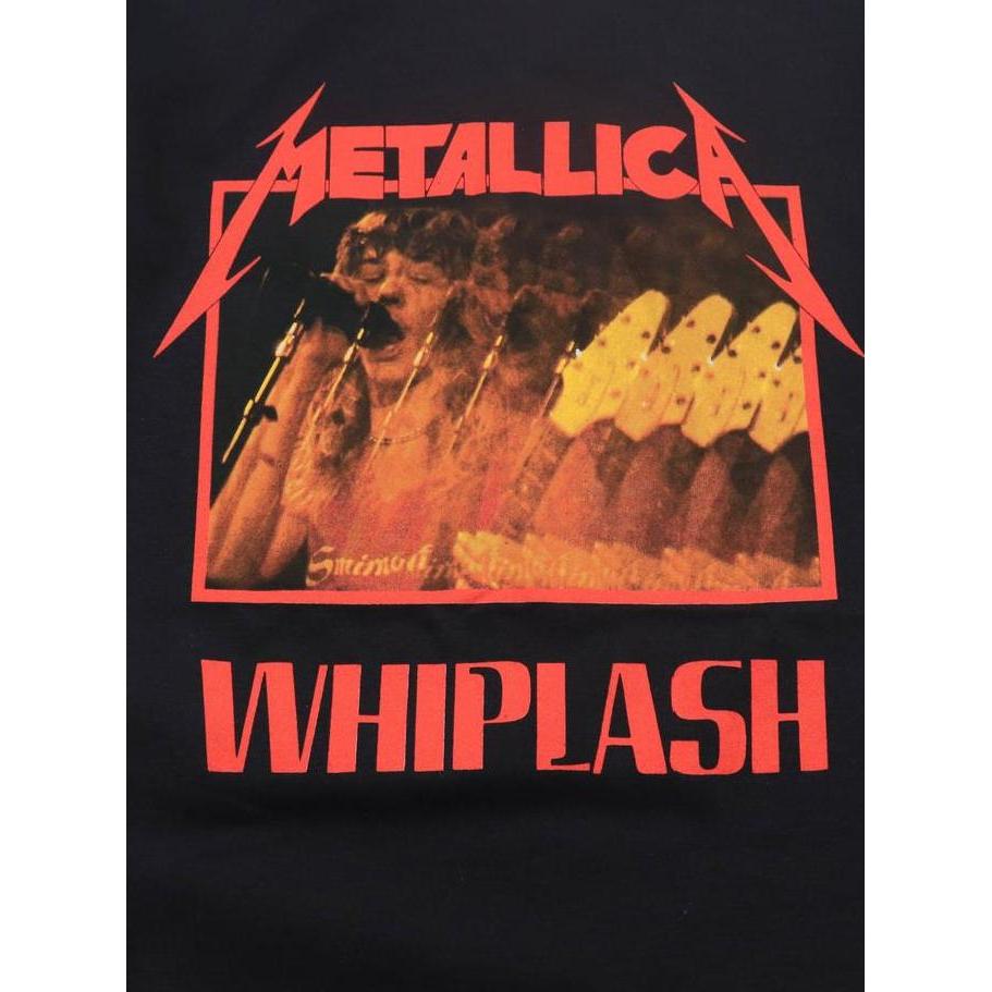 Baju Kaos Shirt Hitam Pria METALLICA Original PHD Merchandise Whiplash