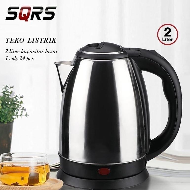 BESTPROMO TEKO LISTRIK 2 LITER HIGH QUALITY/TEKO PEMANAS AIR/TEKO LISTRIK MURAH/ALAT PEMANAS AIR/PEM