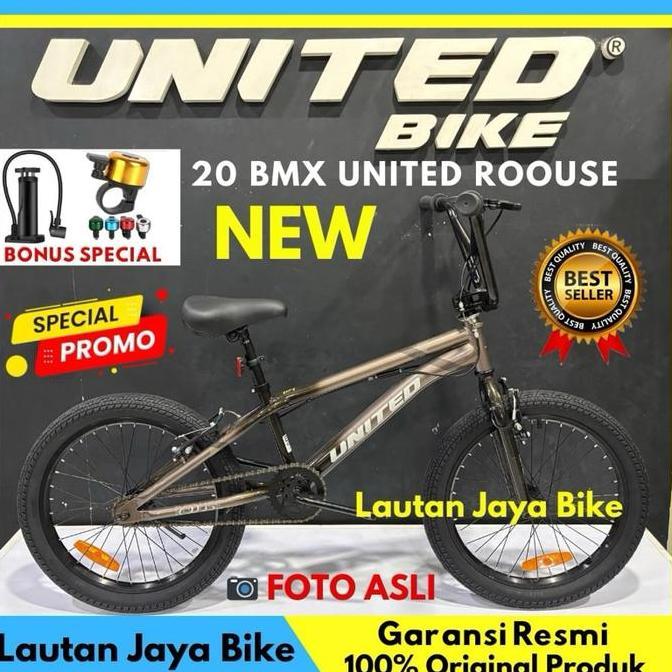 Terlaris Sepeda 20 Bmx United Roouse Rotor Terbaru