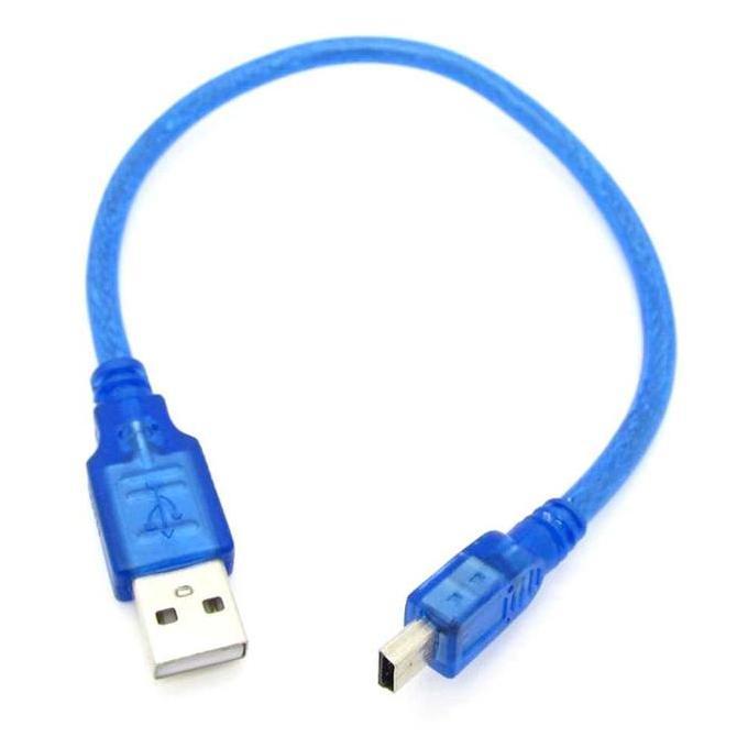 Kabel USB Mini Pendek Kabel Cas Stick PS 3 hardsik eksternal 20cm terlaris