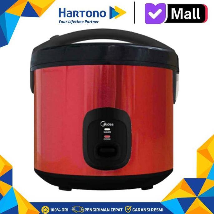 Ready Midea Penanak Nasi Rice Cooker Mb-Yj5030Id Series Red Mb-Yj5030Id(Br) | Original 100%