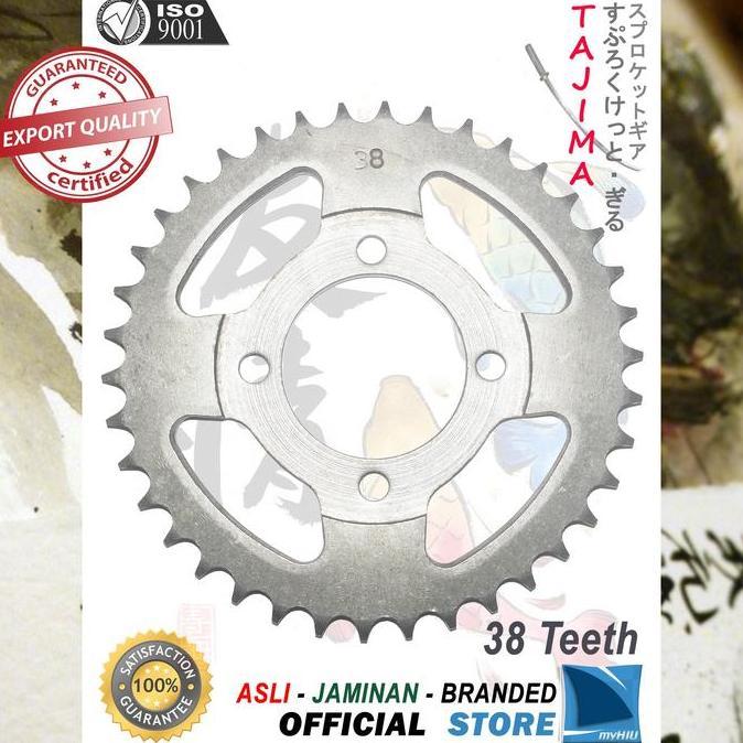TAJIMA Gear Belakang Supra Fit New 428-38T