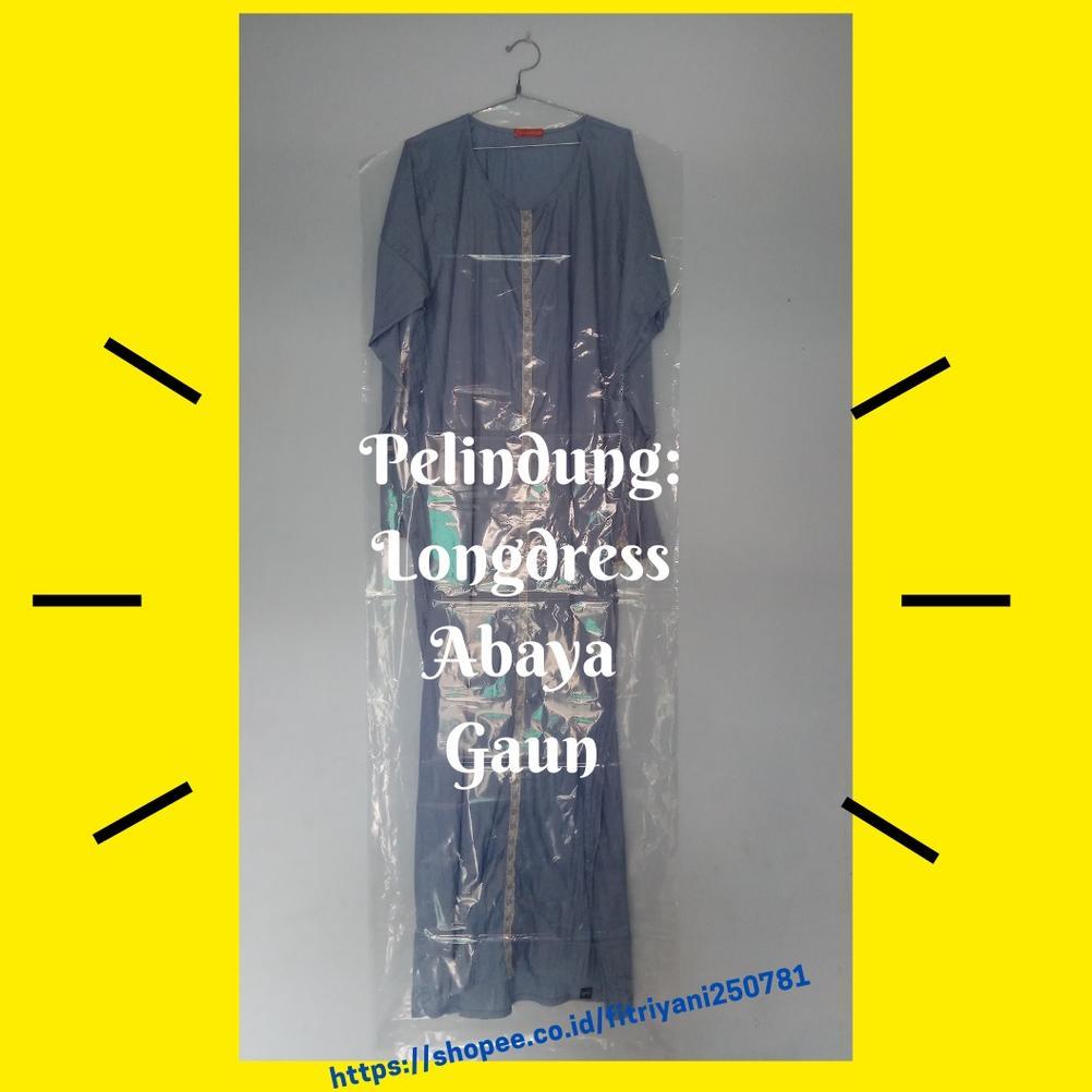 Harga Miring Pelindung Longdress / Abaya / Gaun / Mukena Gamis Jumbo Panjang 60X180 Cm Untuk Cover D