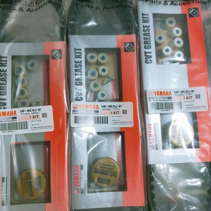 Promo vanbelt set 54P original yamaha genuine parts mio J, mio soul Gt 115 Diskon
