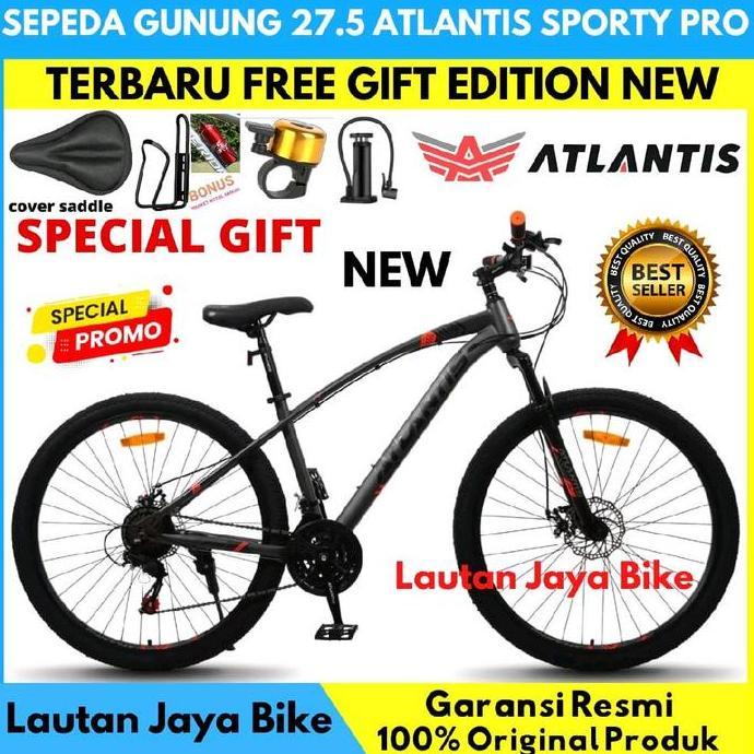 Terlaris Sepeda Gunung 27.5 Mtb Atlantis 69  Pro Rem Cakram
