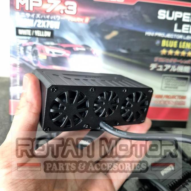 Promo Mini Projie Pro7 MP7.3 Mark II Triple Lens Blue Lens MP73 Mark 2 / MP 7.3 MK2 LASER LED / MINI