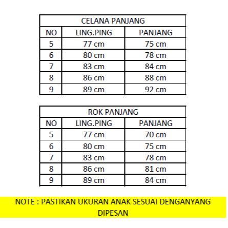 ROK PANJANG SERAGAM MUSLIM SD MERAH PUTIH - SERAGAM MURAH BISA COD Obral ramdahan