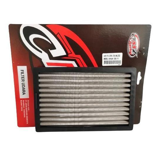 Promo Filter Saringan Udara Asli Stainless Kendaraan Sepeda Motor Ninja 250 Karbu Carbu 250 karbu Ni