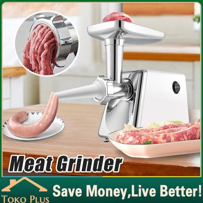 QWEKLY Mesin Gilingan Daging / Serbaguna Listrik Penggiling Bumbu Kacang Cabe