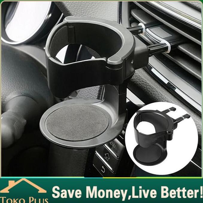 QWEKLY Holder Hp Mobil Cup Gelas Car Holder Cup Holder Ac Mobil