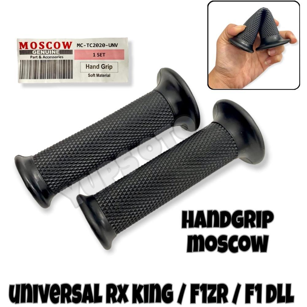 PROMO GRIP RX KING GRIP RXKING HITAM MOSCOW HANDGRIP RXKING NEW F1ZR F1 JUPITER Z HANDFAT MOTOR VARI