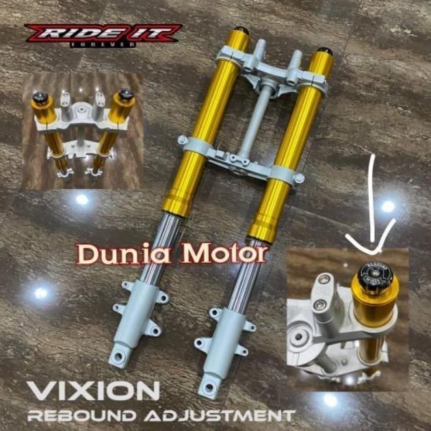 Usd Upside Down Vixion Merk Ride It Bisa Diaplikasikan Ke Motor Byson Xabre Scorpio Cb 150 Tiger Dll