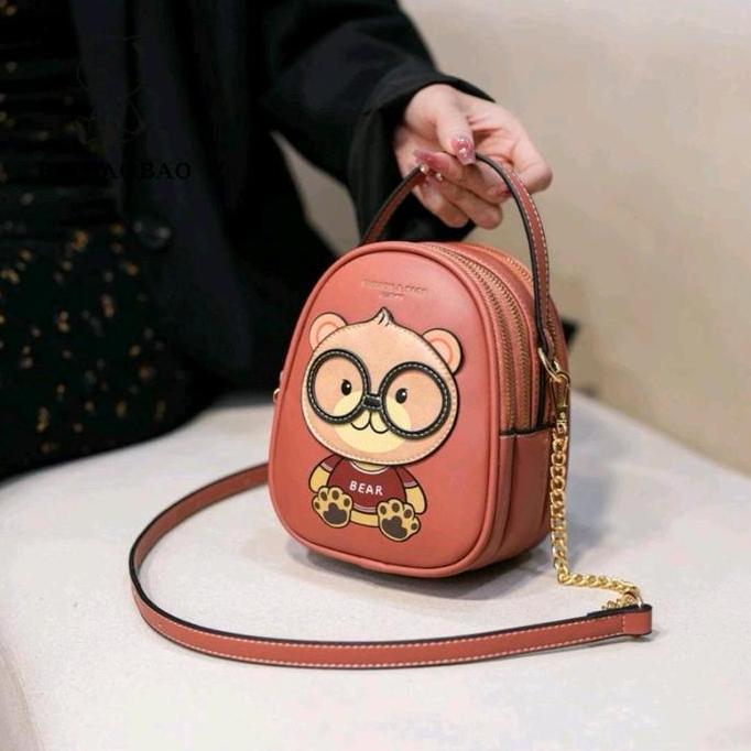 BAJANTEKNO 8228 NEWW TAS MODEL TELUR 3RUANG PITON BEAR