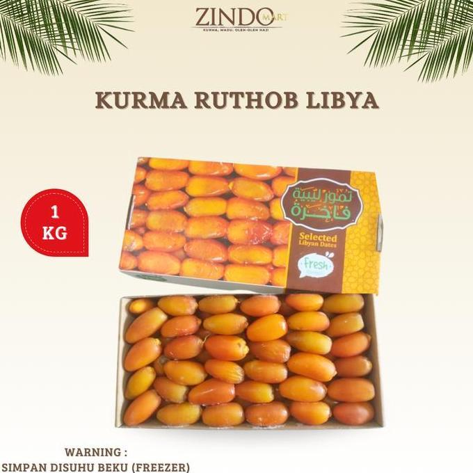 KURMA RUTHOB LIBYA 1KG / KURMA MUDA PREMIUM FRESH / KURMA BASAH