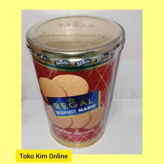 Biskuit Marie Regal Kaleng Rantai 1 kg