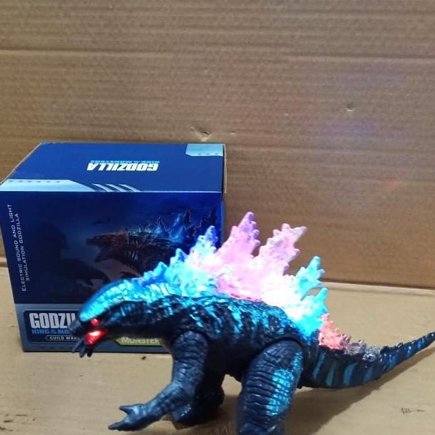 Wxyg- Mainan Godzilla Berjalan Mainan Anak Monster Godzilla