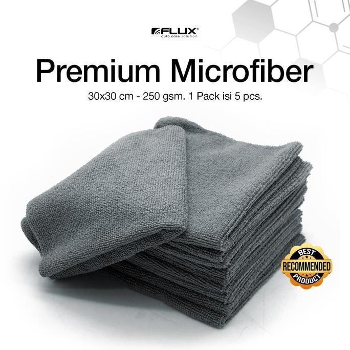 KAIN LAP MICROFIBER PREMIUM SERBAGUNA 250 GSM - FM-303 - ISI 5 PCS Terlaris