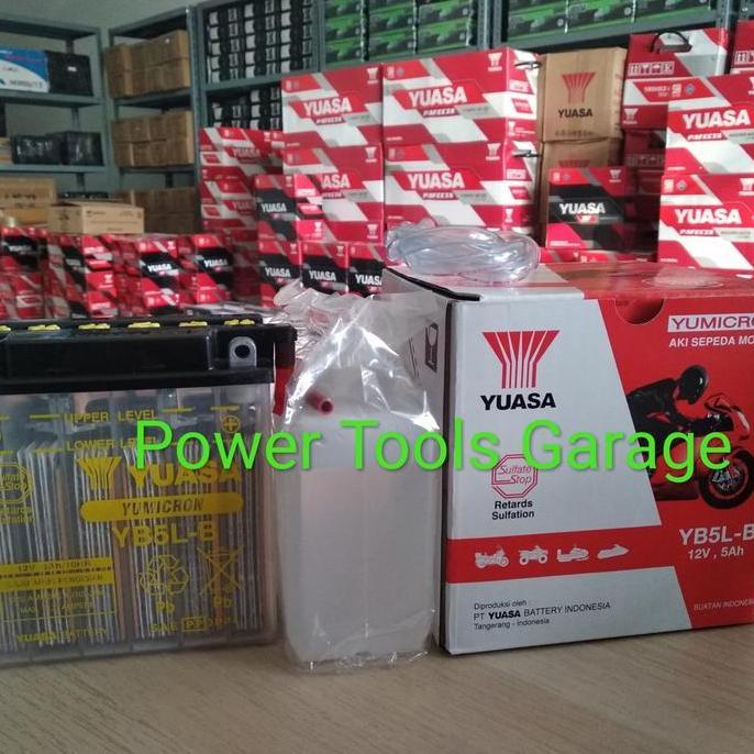 AKI MOTOR YAMAHA JUPITER MX,MIO SPORTY,VEGA AKI BASAH YUASA YB5L-B