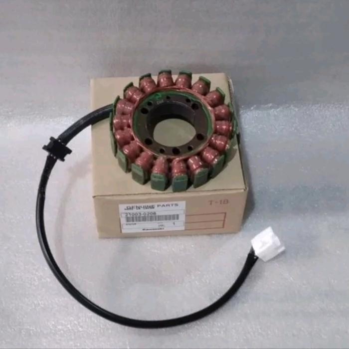 Spull Spul Stator Pengapian Assy Er6N Er6F Original Kawasaki Original Dan Terpercaya