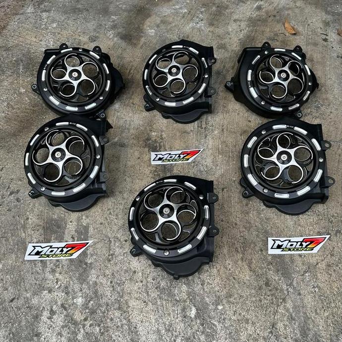 Promo COVER KIPAS SPINER MODEL VESMET BEAT SCOOPY VARIO 110 MIO MIO M3 Ready Warna hitam motor motor