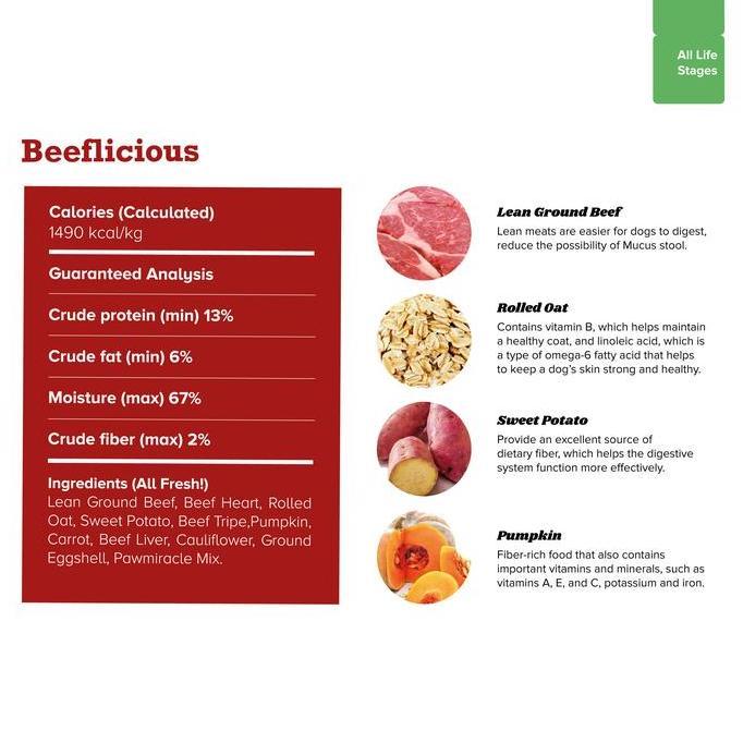 Gogogo- Pawmeals - Beef 100 Gr