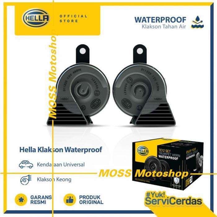 Klakson Waterproof Hella | Klakson Keong Mobil Motor | Hella Te12 Original Dan Terpercaya