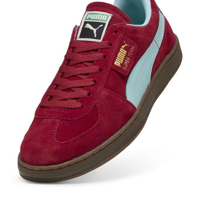 Ready Puma Sepatu Sneaker Super Team Suede Unisex Crimson-Safe Lake | Original 100%