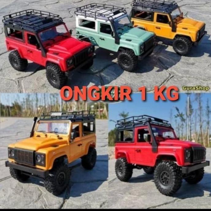 Wxyg- Rc Car Adventure Offroad Mn90 D90 Mn Defender Scale 1.12 Rtr 2.4Ghz Mobil  Remot Control Lampu